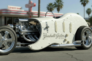 Gombrelli Guitars HOT ROD full on RAT ROD